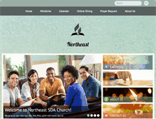Tablet Screenshot of northeastadventist.com